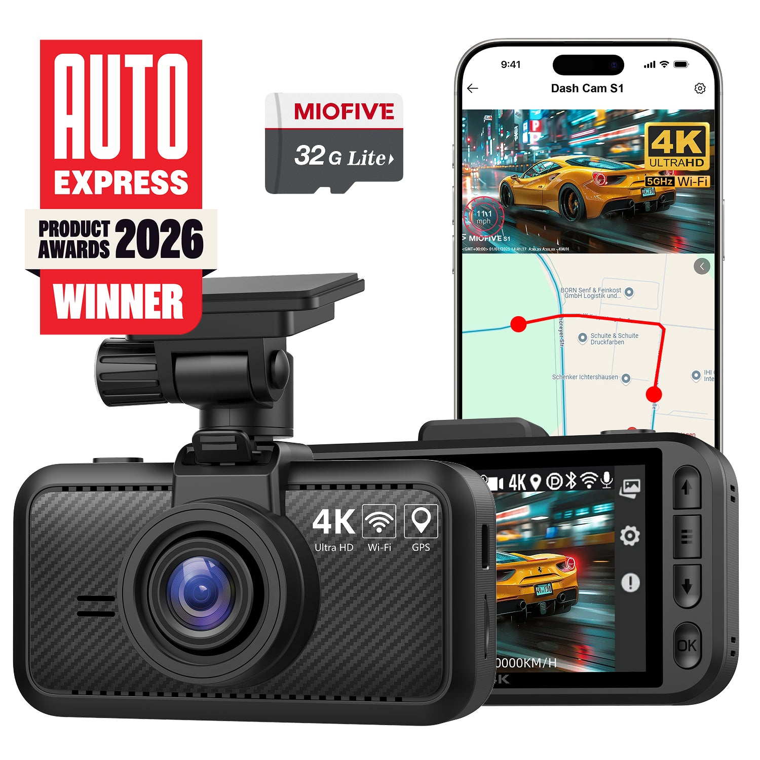 Miofive S1 dash cam